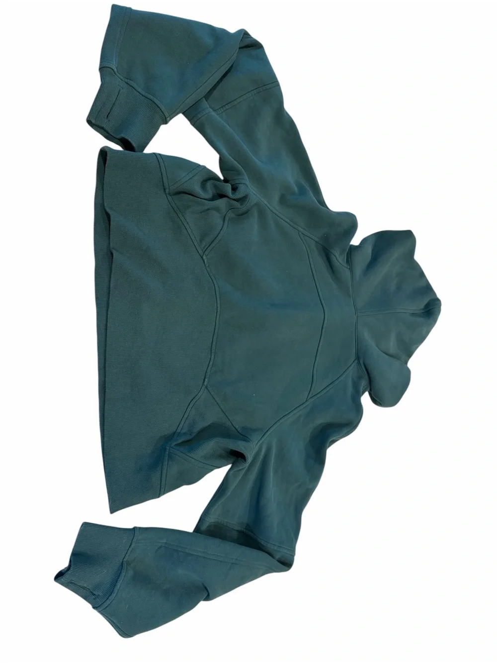 Lululemon Emerald Hooded Half-Zip Scuba